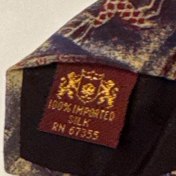 METROPOLITAN MUSEUM of ART Masterworks Collection Silk Animal Tie 57"L 4" W RARE - Picture 6 of 6